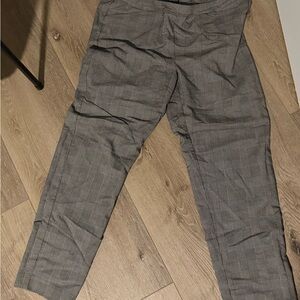 Zac & Rachel Women’s Gray Plaid Dress Pants